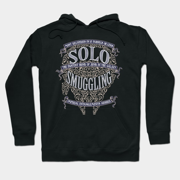 Solo Smuggling Hoodie by DoodleDojo